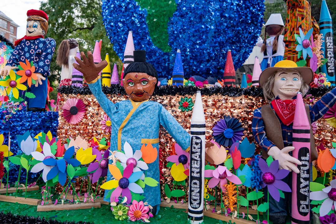 (Rick Egan | The Salt Lake Tribune) A float at the Days of '47 Parade in Salt Lake City on Thursday, July 24, 2025.