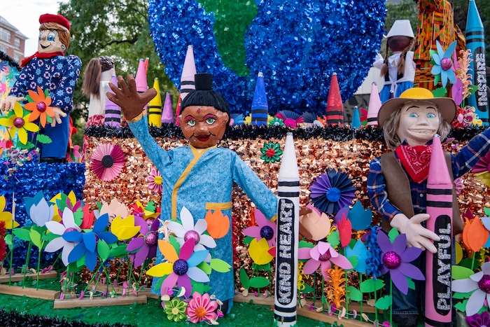 (Rick Egan | The Salt Lake Tribune) A float at the Days of '47 Parade in Salt Lake City on Thursday, July 24, 2025.