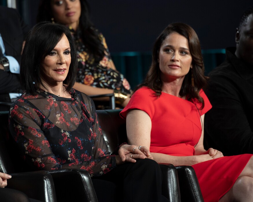 (Photo courtesy ABC/Image Group LA) Marcia Clark is an executive producer of “The Fix”; Robin Tunney stars as Clark's alter-ego.
