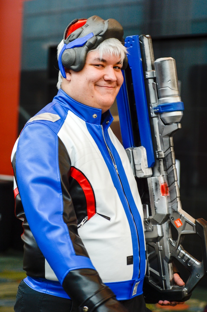 Leah Hogsten  |  The Salt Lake Tribune  Cosplayers roam the aisles atÊFanX Salt Lake Comic Convention, Saturday, April 20, 2019. 