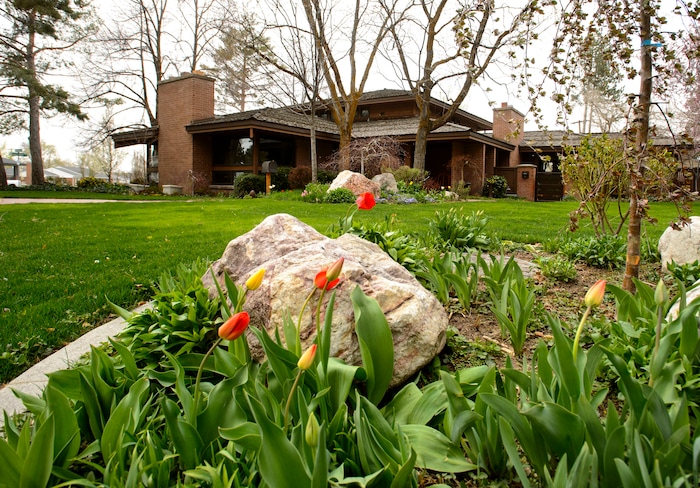 (Steve Griffin  |  The Salt Lake Tribune) The exterior of the Theurer home, one of several in Salt Lake City's Country Club neighborhood that will be featured during the 47th annual Historic Homes Tour on Saturday, April 21.
