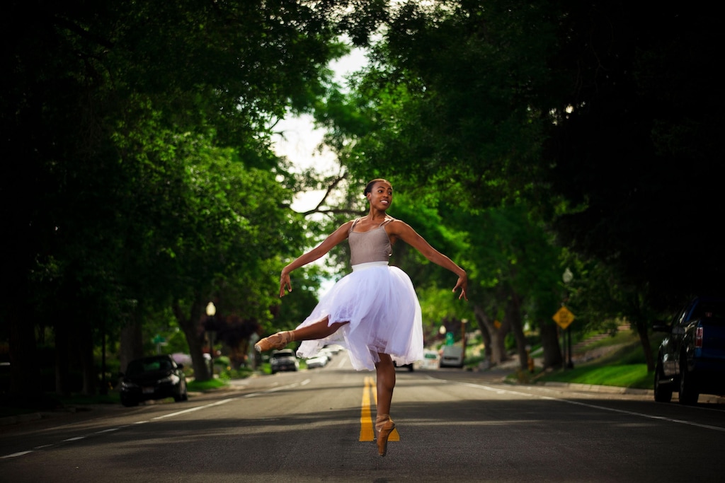 (Photo courtesy of Jazz Khai Bynum) Jazz Khai Bynum is a member of Ballet West II.