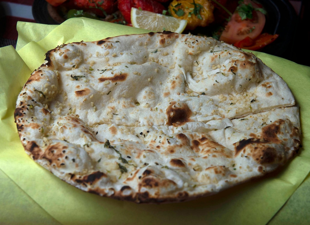 (Rick Egan  |  The Salt Lake Tribune)    The Garlic Naan at Gurkhas, a new Indian and Nepali restaurant in Millcreek. Wednesday, Feb. 20, 2019.
