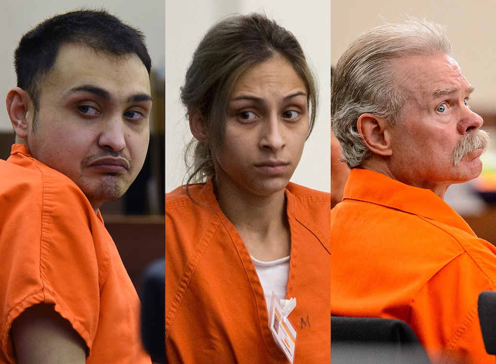 (File Photos Tribune and AP pool)  Weber County is currently funding defense costs for three people facing the death penalty. Miller Costello and Brenda Emile, from left, are accused of killing their 3-year-old daughter in 2017, while Douglas Lovell is on death row for strangling a woman in 1985 to prevent her from testifying he raped her. Lovell's case is currently back in district court on appeal. 