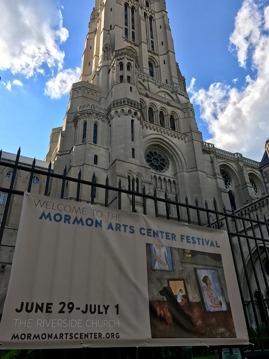 | Courtesy Marilee Moe
A four day conference on Mormon arts put on this week at Riverside Church in New York City.