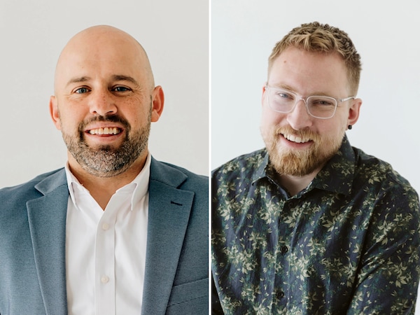 (Campaign photos) Mike Bird, left, and Luke Maynes, candidates for the 2026 Salt Lake County Council District 3 election.