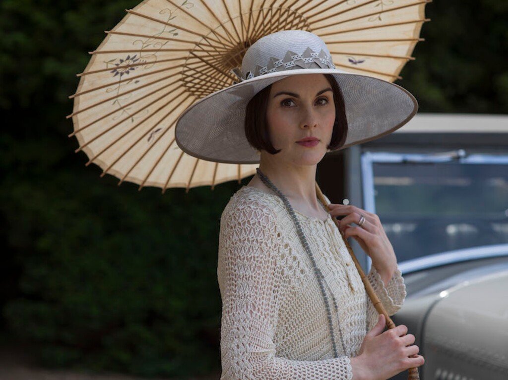 | Courtesy of Nick Briggs/Carnival Film & Television Limited 2015 for Masterpiece
Michelle Dockery as Lady Mary in ÒDownton Abbey.Ó