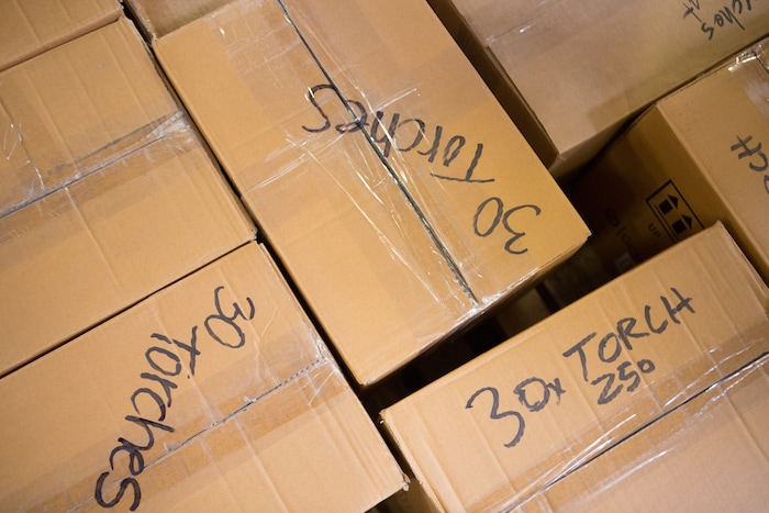 (Courtesy | Lisa Janssen) Bluffdale solar products company Goal Zero sent over $1 million worth of products to Houston for Hurricane Harvey relief.