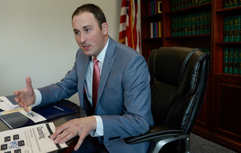 (Francisco Kjolseth | The Salt Lake Tribune) Daniel Nordberg, the Trump Administration's appointee as administrator of the U.S. Small Business Administration's Region 8, which includes Utah and five other states, visited Utah for the first time to assess the current economic environment for small businesses and to see what the feds can do to help, especially with rural communities.