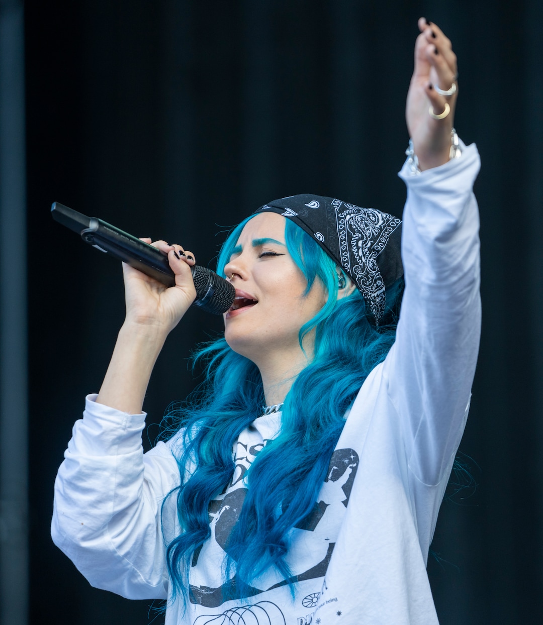 (Rick Egan | The Salt Lake Tribune)  Kings Elliott performs at Rice-Eccles Stadium, on Friday, Aug. 5, 2022.