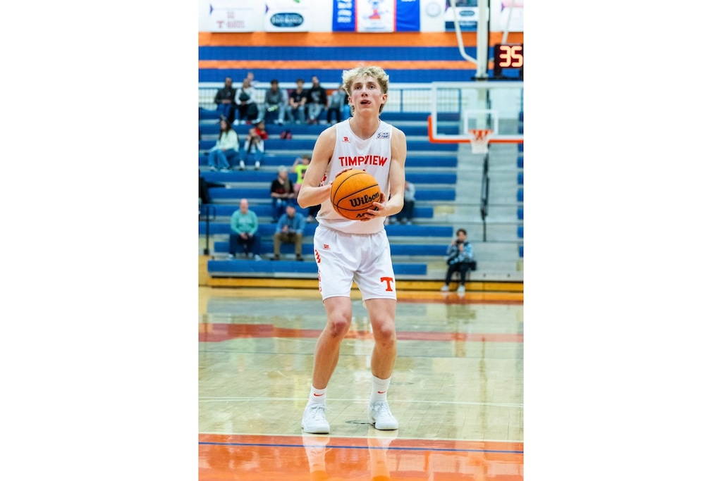 (Courtesy) Timpview sophomore Dean Rueckert has his team in the 2024 Class 5A semifinals.