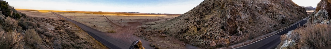 (Leah Hogsten | The Salt Lake Tribune)  According to the Utah Geological Survey, the Parowan Gap, formed millions of years ago is a classic example of a wind gap, where an ancient river cut a 600-foot deep notch through the Navajo Sandstone of the Red Hills. The Gap is believed to have the most concentrated collections of petroglyphs in the West, dating back some 5,000 years with over 90 panels featuring some 1,500 figures.