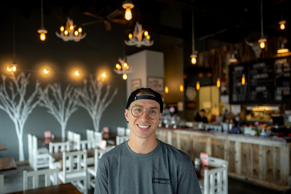 (Trent Nelson  |  The Salt Lake Tribune) John Feldman at Feldman's Deli in Salt Lake City on Tuesday, Sept. 15, 2026.