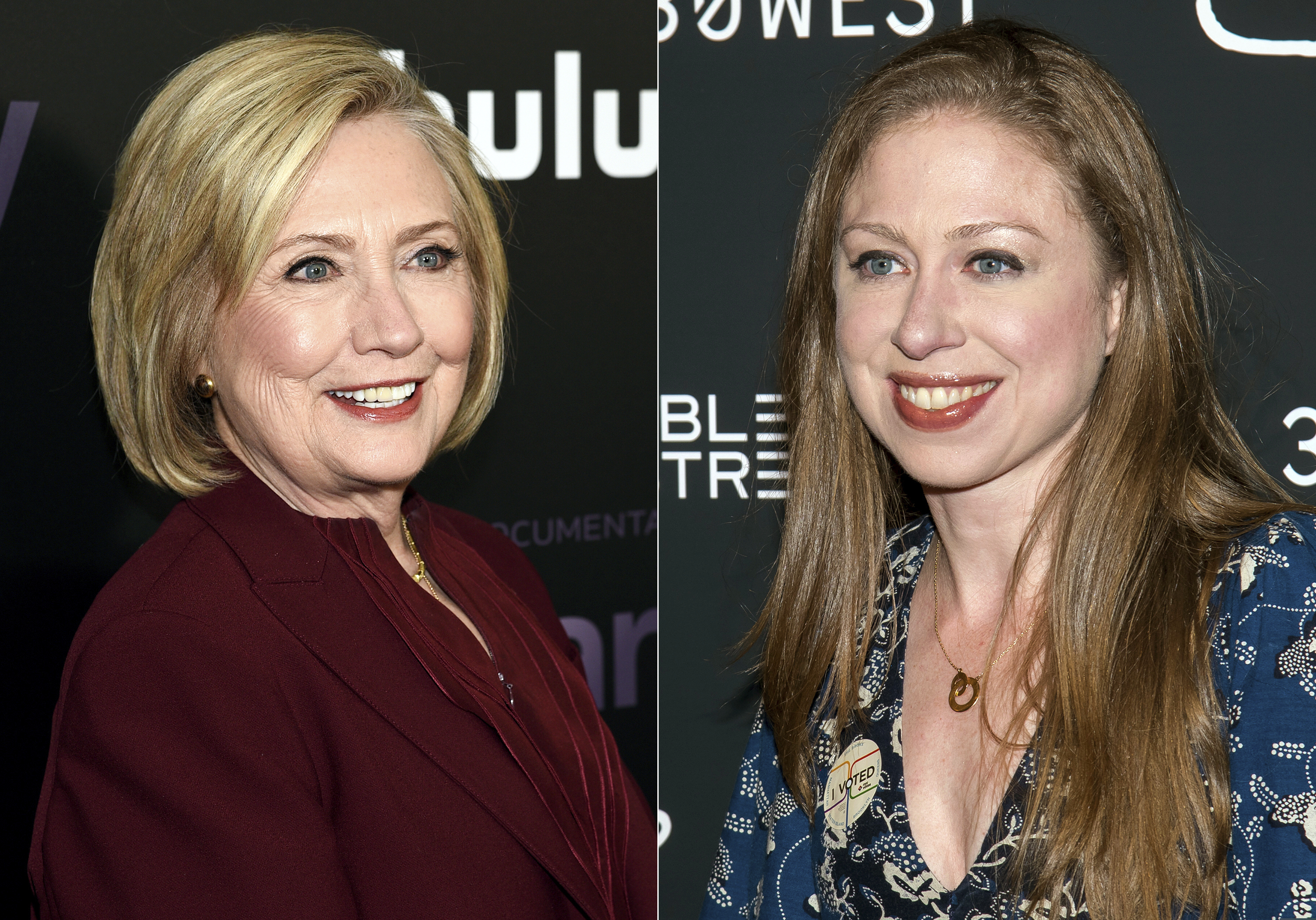 (Photos by Evan Agostini, left, and Charles Sykes/Invision | AP)Former Secretary of State Hillary Clinton and Chelsea Clinton are co-producers of the docuseries “Gutsy."