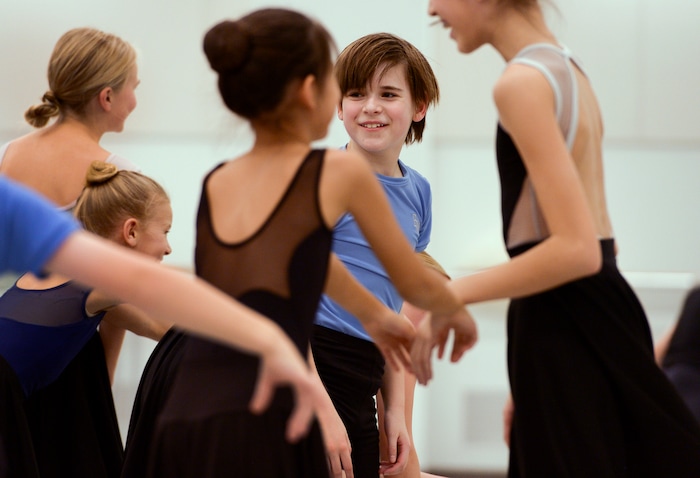 Leah Hogsten  |  The Salt Lake Tribune  Gerard  Hernandez has found joy and healing in ballet, dancing on partial scholarship with Ballet West Academy. Hernandez has also danced in The Nutcracker with Ballet West for the past three years, including this year's part as a "Sneak Boy" party scene dancer.