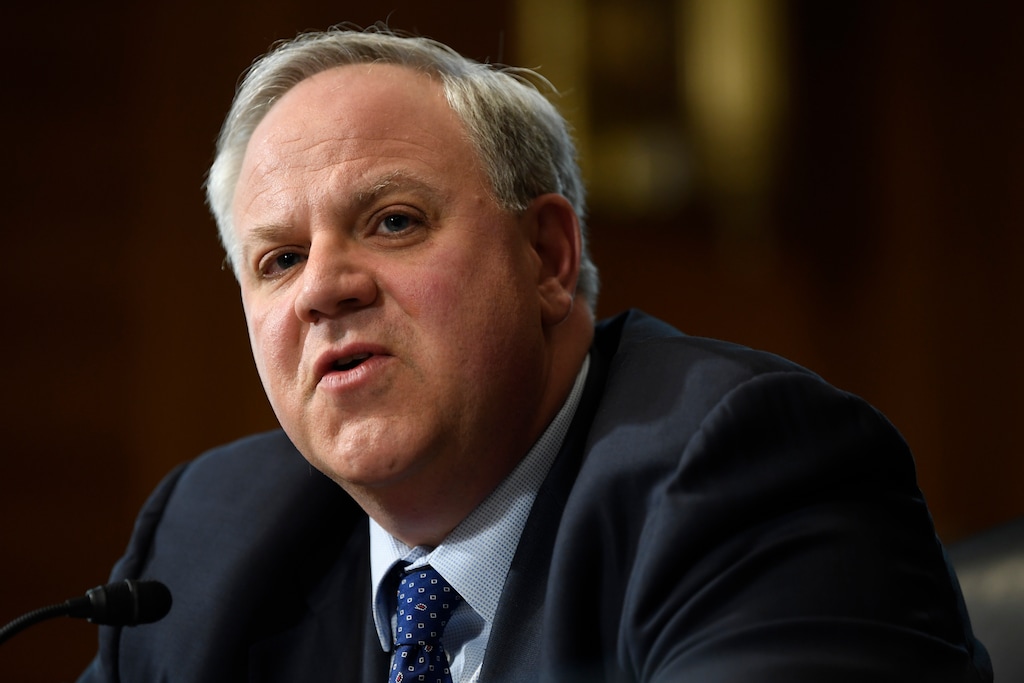 (Susan Walsh | AP photo)

In this March 10 photo, Interior Secretary David Bernhardt testifies before the Senate Energy and Natural Resources Committee on the FY'21 budget in Washington.