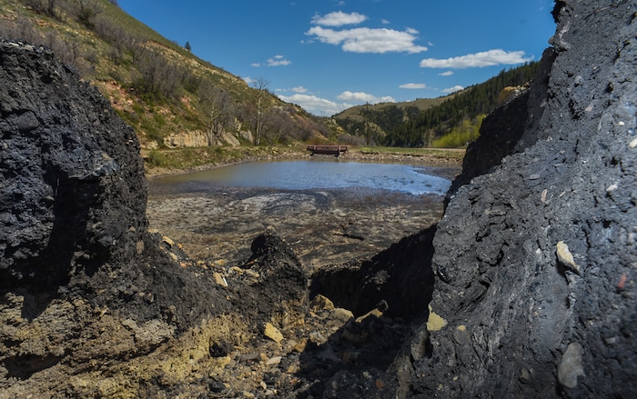 (Francisco Kjolseth  |  The Salt Lake Tribune)   The owners of the Horizon Mine, a shuttered underground coal operation 10 miles west of Helper, have walked away from mine without reclaiming the site which poses a continuing threat to Gordon Creek. Utah regulators reached a deal with America West Resources to accept a Salt Lake City condominium to satisfy the company's financial obligation for the clean up.