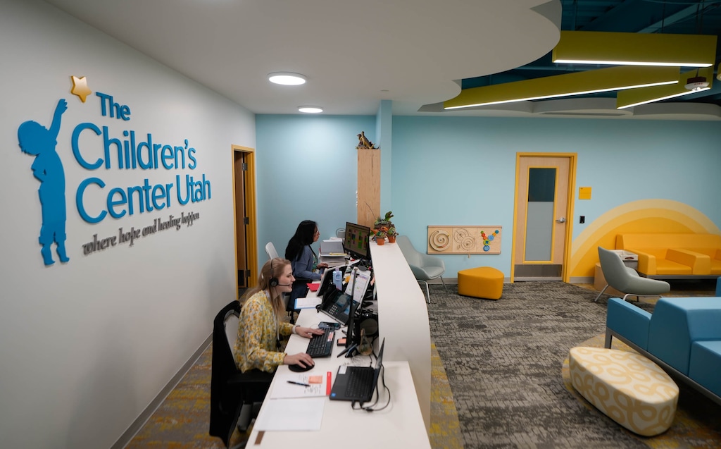 (Francisco Kjolseth | The Salt Lake Tribune) The Children's Center Utah resumes operations in their new location in West Valley City on Tuesday, Sept. 19, 2023.