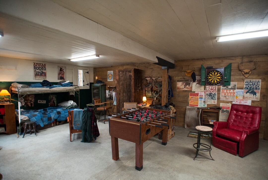 (Rick Egan  |  The Salt Lake Tribune)   The bunkhouse set for the upcoming Paramount Network series  "Yellowstone" at Utah Film Studios in Park City.
