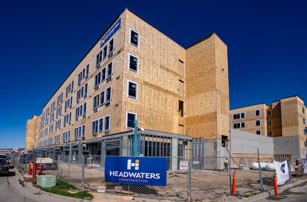 (Rick Egan | The Salt Lake Tribune)  The Howick in Millcreek, pictured on Tuesday, March 25, 2025, is a Low-Income Housing Tax Credit project. Those credits have helped fund tens of thousands of housing units in Utah and are among the sources of federal housing funding at potential risk under President Donald Trump's second administration. 

