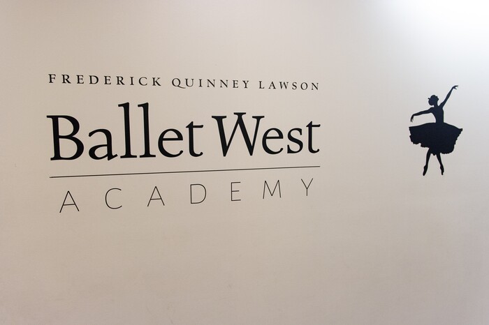 (Alex Gallivan  |  Special to the Tribune)  "Battle The Bulge With Ballet West" is a beginning ballet class offered by Ballet West at The Ballet West Academy in Salt Lake City, Wednesday, January 31.