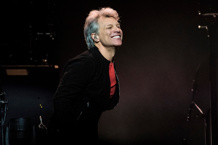 (Chris Detrick | The Salt Lake Tribune) Jon Bon Jovi performs during the 'This House Is Not for Sale' Tour at Vivint Smart Home Arena Friday, March 16, 2018.