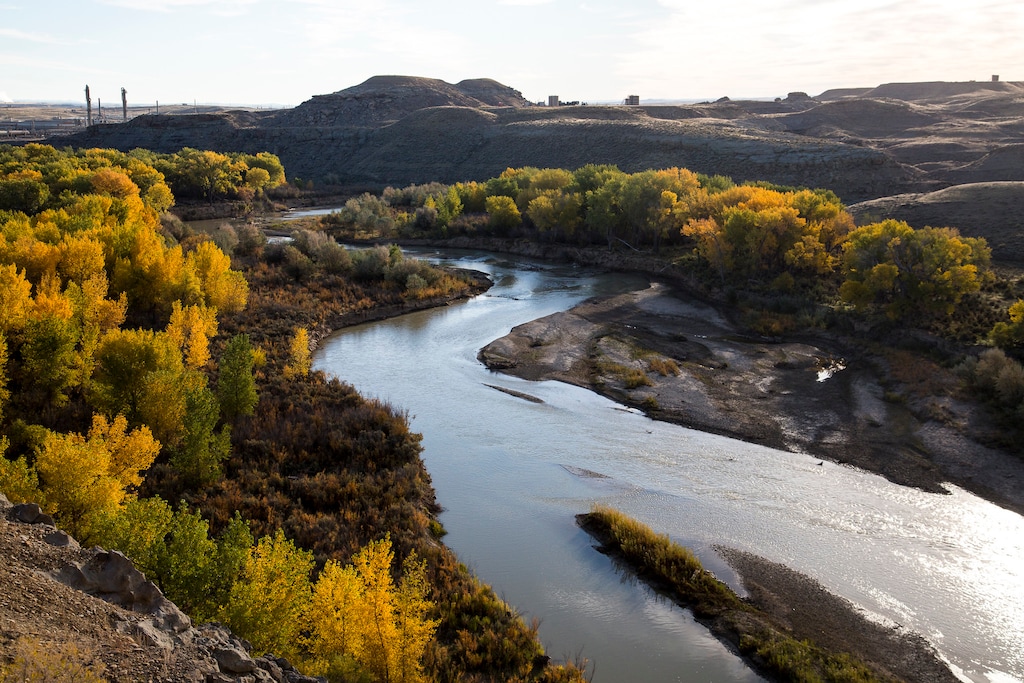 (U.S. Bureau of Land Management) The White River runs from Rangely, Colorado to the Confluence with the Green River in Utah. Federal parcels that include part of the river near Vernal were recently auctioned for oil and gas leases, despite protests from outdoor recreation advocates.