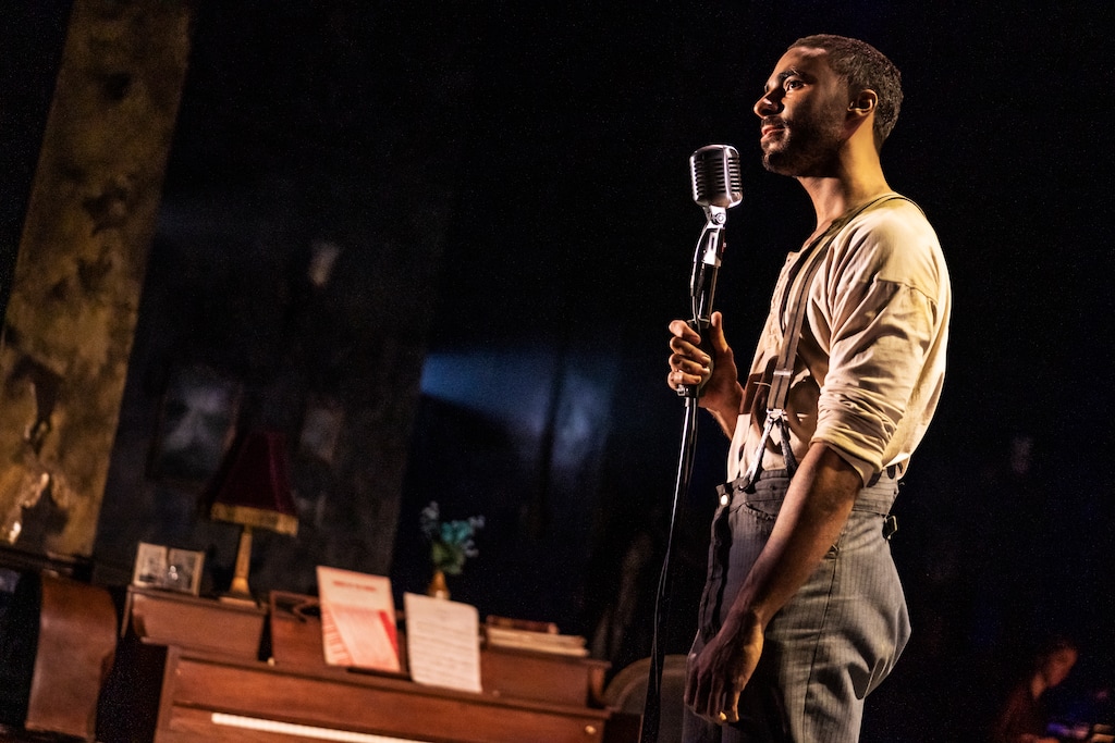 (Broadway at the Eccles) Austin Scott is one of the performers in the touring production of the Broadway musical "Girl From the North Country," based on the songs of Bob Dylan. The musical is scheduled to be performed at Salt Lake City's Eccles Theater, June 11-16, 2024.