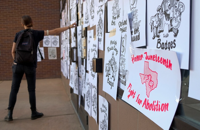 (Leah Hogsten  |  The Salt Lake Tribune) About 75 people rallied for the People's Council to defund the West Valley Police Department outside West Valley City Hall, Aug.8, 2020.  Saturday's rally was hosted by the Salt Lake chapter of the Party for Socialism and Liberation.