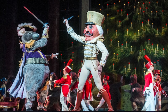 (Chris Detrick  |  Tribune file photo) Ballet West members perform during a dress rehearsal of The Nutcracker at the Capitol Theatre Wednesday December 3, 2014.