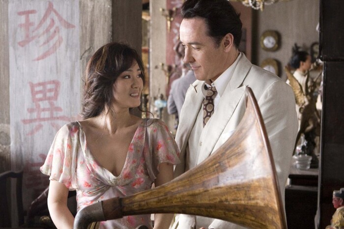 ( Courtesy The Weinstein Company) An American spy (John Cusack, right) falls for a crime lord's wife (Gong Li) in the noir drama "Shanghai," which was released in China in 2010 but didn't hit theaters in the United States until 2015.