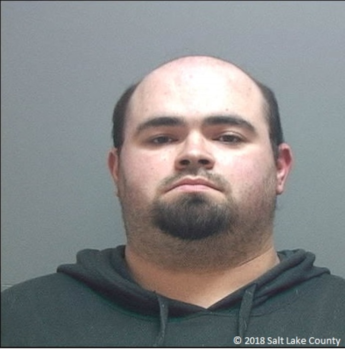 (Courtesy Salt Lake County jail) Travis Luke Dominguez