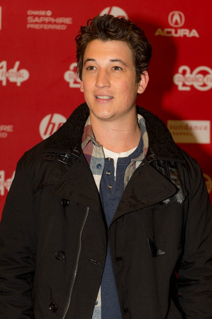 Trent Nelson | The Salt Lake Tribune
Actor Miles Teller at the premiere of "Whiplash," part of the U.S. Dramatic Competition at the Sundance Film Festival, Thursday January 16, 2014 at the Eccles Theatre in Park City.