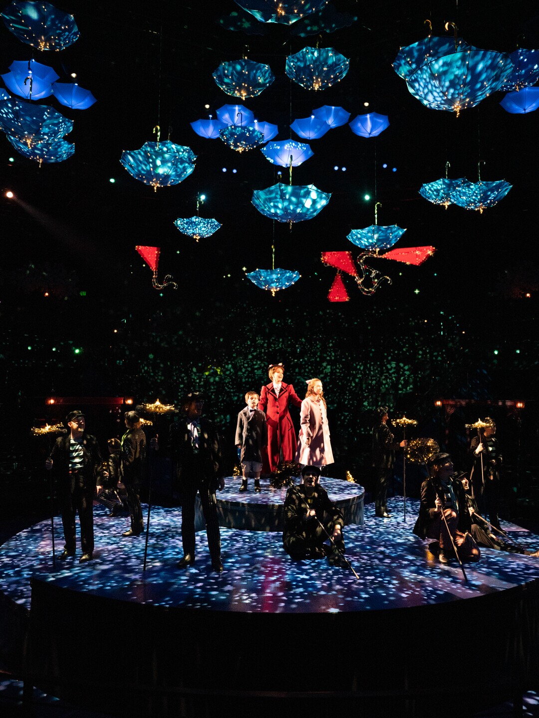 (Photo courtesy of Hale Centre Theatre) The cast of Hale Centre Theatre's production of the musical "Mary Poppins" performs. The production, which debuted July 1, 2020, was suspended because a second cast member tested positive for COVID-19, the company announced Thursday, July 16, 2020.