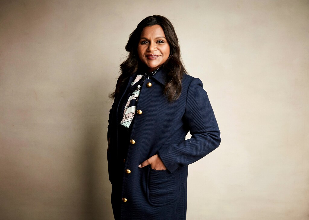 (Photo by Taylor Jewell/Invision/AP) Writer and actress Mindy Kaling poses for a portrait to promote the film "Late Night" at the Salesforce Music Lodge during the Sundance Film Festival on Friday, Jan. 25, 2019, in Park City, Utah.