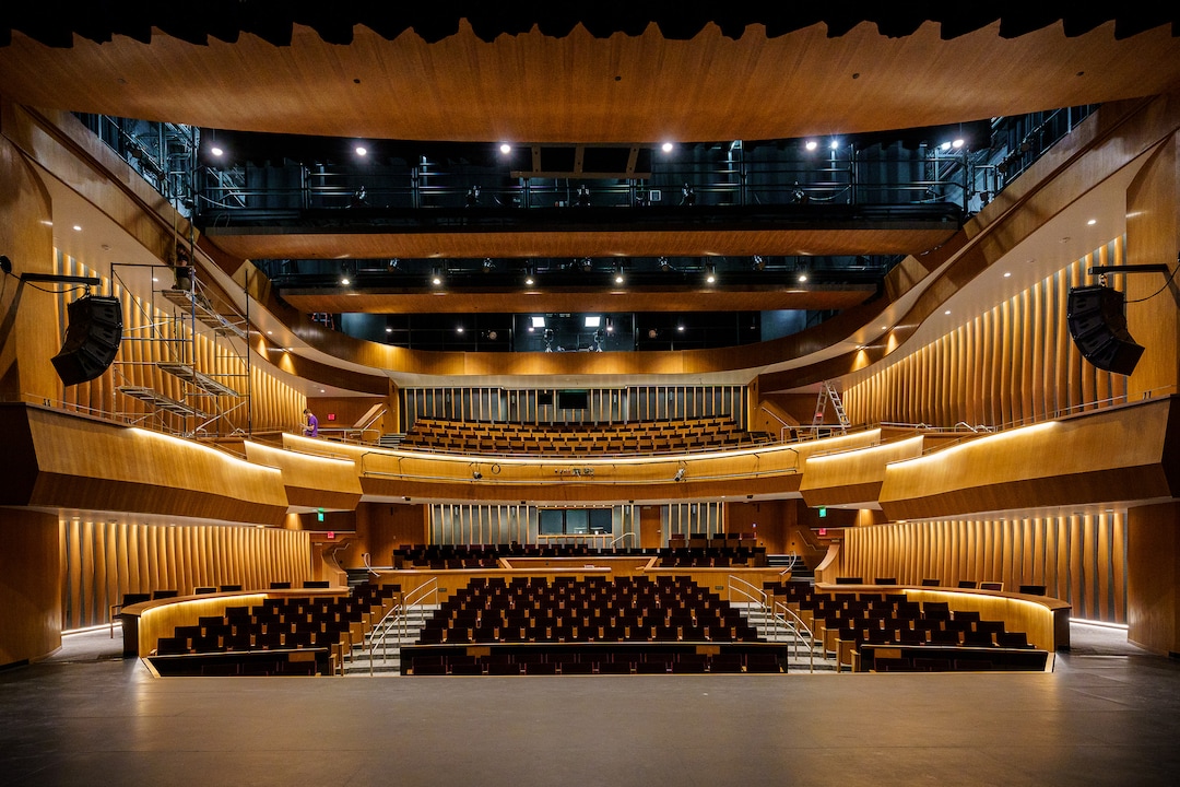 (Trent Nelson  |  The Salt Lake Tribune) Mainstage Theater at the new Mid-Valley Performing Arts Center in Taylorsville on Friday, May 21, 2021.