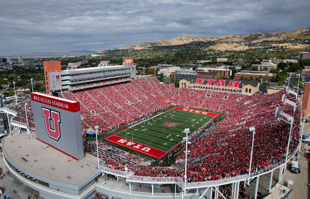 (Francisco Kjolseth | The Salt Lake Tribune) The Utah Utes are entering a new era after finalizing a private-equity deal with Otro Capital this week.