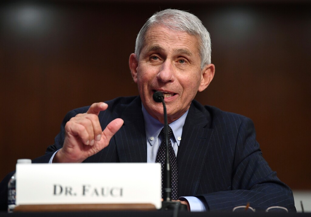 (Kevin Dietsch/Pool via AP) Dr. Anthony Fauci, director of the National Institute for Allergy and Infectious Diseases, testifies before a Senate Health, Education, Labor and Pensions Committee hearing on Capitol Hill in Washington, Tuesday, June 30, 2020.