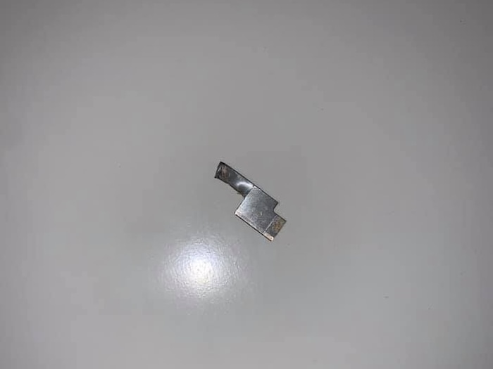 (Photo courtesy of Amber Choruby Whiteley) A Salt Lake City woman found a piece of a metal blade lodged in a pre-cut carrot stick she was eating on Jan. 20, 2020. Harmons grocery said a mechanical failure was to blame and issued a recall for some of the carrot sticks sold at its City Creek location.