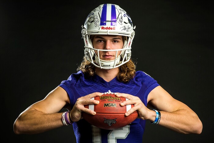 (Chris Detrick | The Salt Lake Tribune) Lehi's Cammon Cooper poses for a portrait Wednesday, December 13, 2017.
