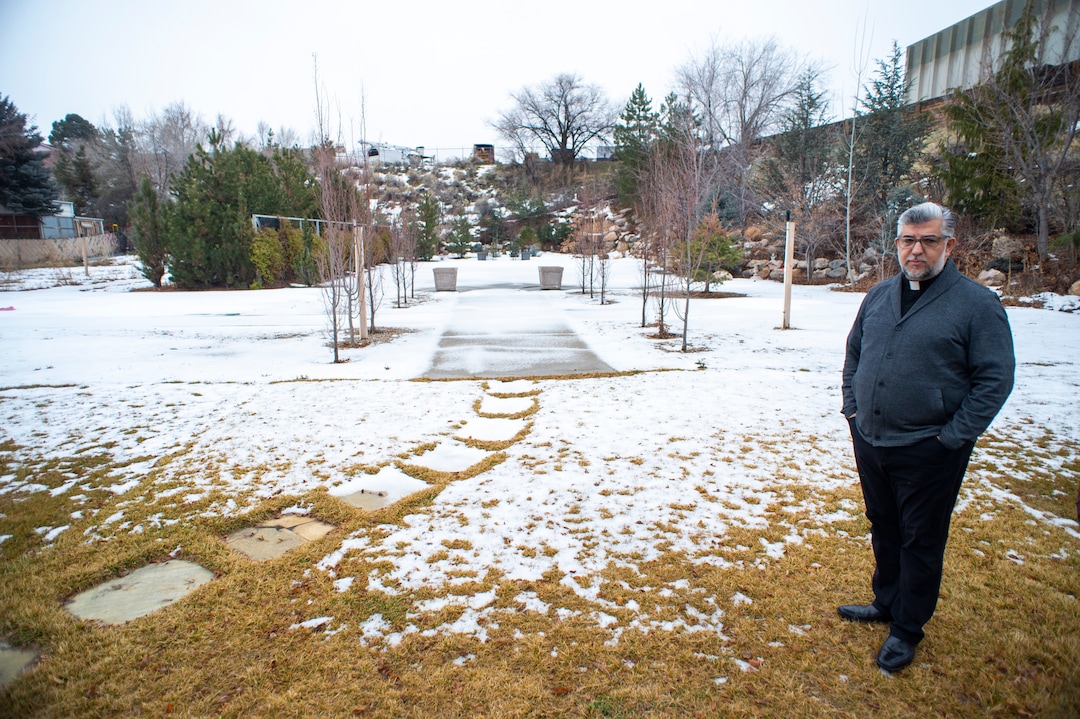 (Rick Egan  |  The Salt Lake Tribune)    The Rev. Anthony Savas, pastor of the new St. Anna Orthodox Church, on 1300 East, in Sandy, Friday, Jan. 24, 2020.