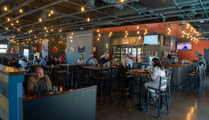 (Rick Egan  |  The Salt Lake Tribune)     Slackwater Pizzeria in Sandy, Thursday, March 5, 2020.