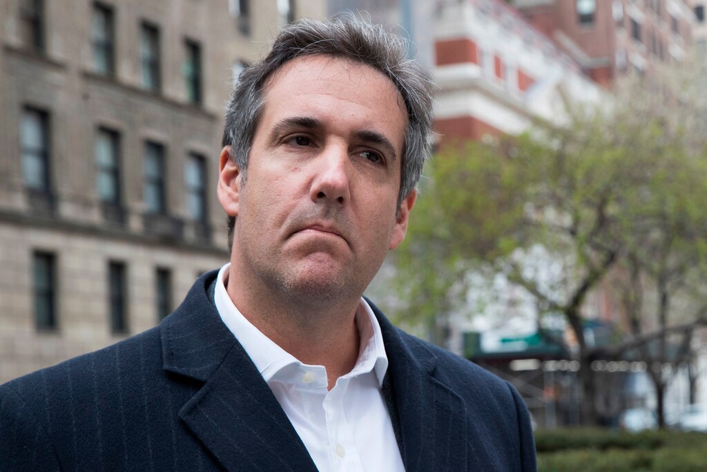 (Mary Altaffer | Associated Press file photo) This Wednesday, April 11, 2018 file photo shows attorney Michael Cohen in New York. The Treasury Department’s internal watchdog says it’s investigating how detailed allegations about the banking records of President Donald Trump’s personal lawyer became public.