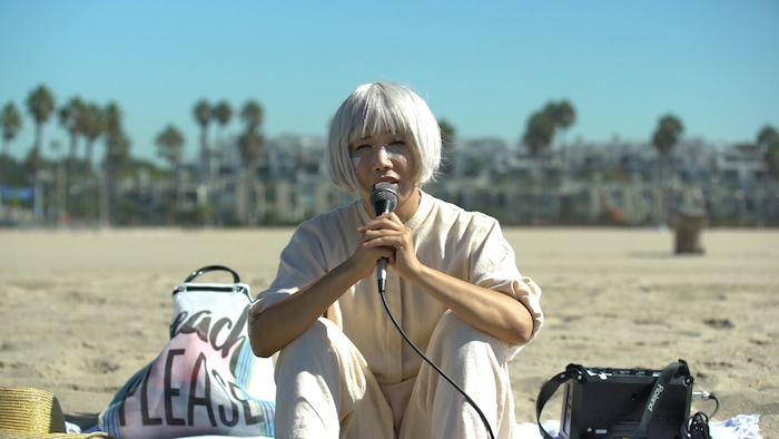 (Daryl Wein  |  courtesy Sundance Film Festival) Vivian Bang plays a Korean-American performance artist in Daryl Wein's "White Rabbit," which will screen in the Next program of the 2018 Sundance Film Festival.