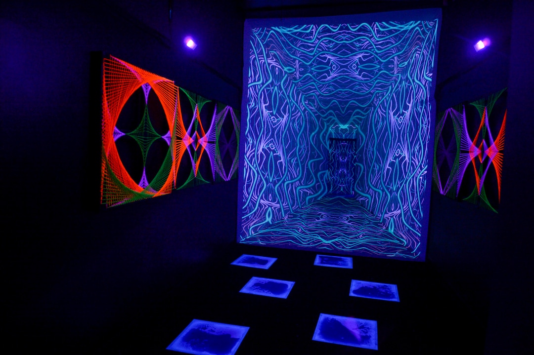 (Leah Hogsten  |  The Salt Lake Tribune) Dreamscapes, the interactive walk-through art exhibition in The Gateway, Tuesday, June 16, 2020. Dreamscapes is reopening June 4, with new exhibits and an added focus on safety during the coronavirus pandemic. 