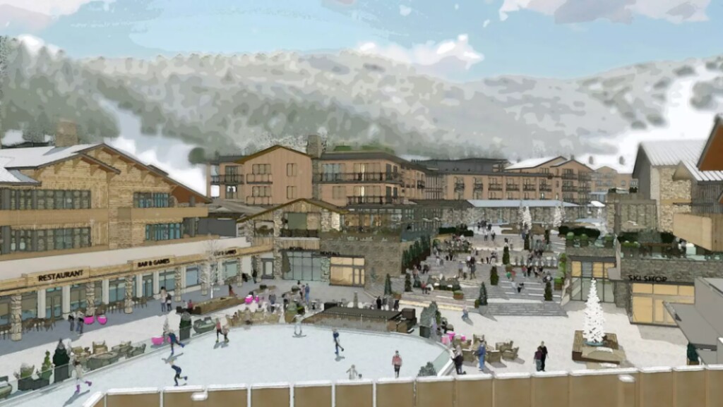 (Deer Valley Resort) The road vacation decision is a major step forward for Deer Valley's proposed development of a new village in Snow Park (pictured).