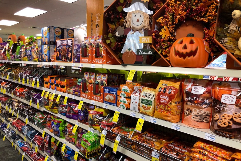 (Robert F. Bukaty  |  Associated Press file photo) Halloween candy is filling store shelves from coast to coast in late October. A recent report from an online candy company has revealed the most popular Halloween candy in each of the 50 states.