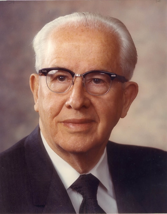 (File photo) Ezra Taft Benson, former president of The Church of Jesus Christ of Latter-day Saints.