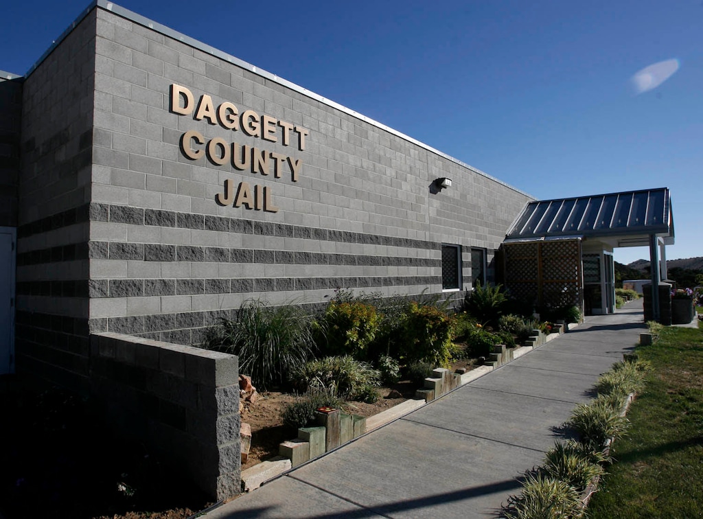 (Rick Egan | Tribune file photo) Daggett County jail outside Manila, as seen in 2007.  The facility, closed since 2017, has gone up for sale.