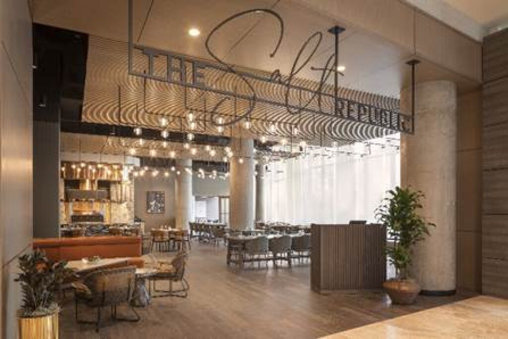 (Hyatt Regency) The Salt Republic, on the ground floor of the Hyatt Regency in downtown Salt Lake City, is one of several Utah restaurants offering special menus for Easter brunch or dinner on April 9, 2023.